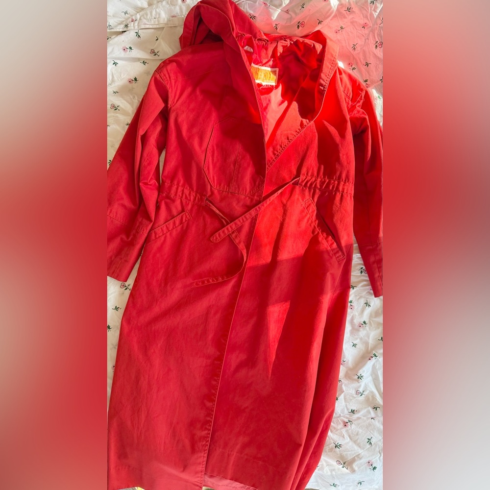 Vintage red long jacket